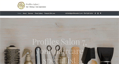 Desktop Screenshot of profilessalon7.com